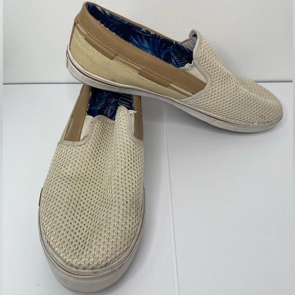 PENGUIN Men's Beige Slip-On Shoes Pictured AS IS - Picture 1 of 8